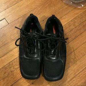 Prada leather sneakers 36.5//6.5